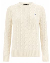 Polo Ralph Lauren - Maglia A Trecce - Lyst
