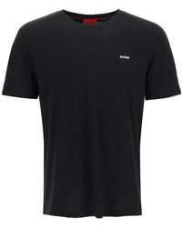 HUGO - Übergroßes T -Shirt mit Logo - Lyst