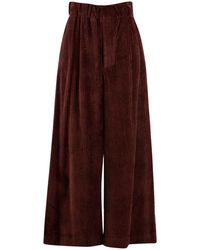 SOLOTRE - Broek Paars - Lyst