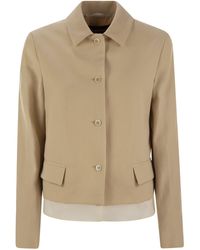 Fabiana Filippi - Wool And Linen Mat Jacket - Lyst