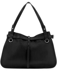 Miu Miu - Leather Shopping Bag - Lyst