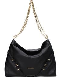 Givenchy - Umhängetaschen Voyou Frau Leder schwarz - Lyst