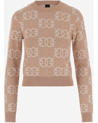 Pinko - Love Birds Knitwear - Lyst