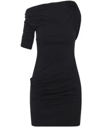 Jacquemus - La Mini Robe Drapeado-jurk - Lyst