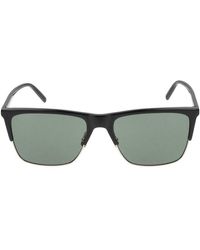 Saint Laurent - Occhiali Da Sole Sl 768 001 Nero Verde Nero /18/145 - Lyst