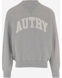Autry - Cotton Sweatshirt With Logo - Lyst