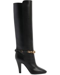 Saint Laurent - Lederstiefel - Lyst