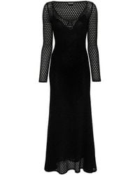 Tom Ford - Lurex Crochet Maxi Dress - Lyst
