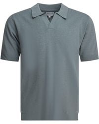 Norse Projects - Noorse Projecten Leif Cotton Linen Polo - Lyst
