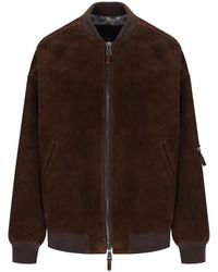 Myskin - Dark Oversize Bomber Jacket - Lyst