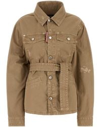 DSquared² - Dsquared Cotton Jacket - Lyst
