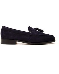 Tricker's - Tricker 's Flache Schuhe blau - Lyst