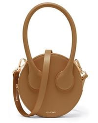 Az Factory By Ester Manas - Round Leather Mini Bag - Lyst