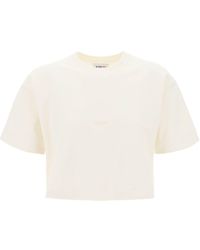 Autry - Boxy T-shirt With Debossed Logo - Lyst