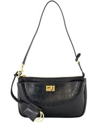 Balenciaga - Rodeo Sling Schoudertas Leer Zwart - Lyst