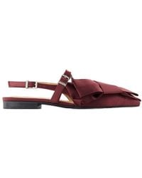 Ganni - Big Bow Ballerinas - Lyst