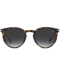 David Beckham - Sonnenbrille Db 1139/S 086 Wj Braun/Grau Farbverlauf Herren Polarisiert - Lyst