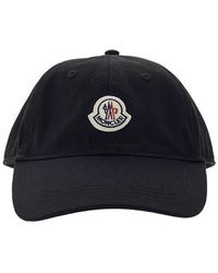 Moncler - Baseball Cap Met Logo - Lyst