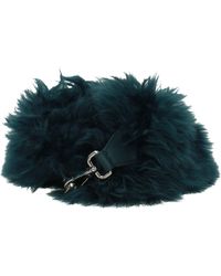 Fendi - Tracolle Alpaca Verde - Lyst