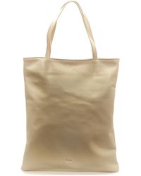LA ROSE - Leather Tote Bag - Lyst