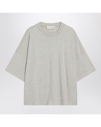 Fear Of God - Oversized Greige Cotton-Blend T-Shirt - Lyst