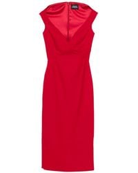 Solace London - Monica Midi Dress - Lyst