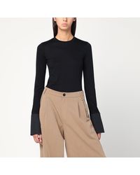 DARKPARK - Nora Top With Shirt Cuffs - Lyst