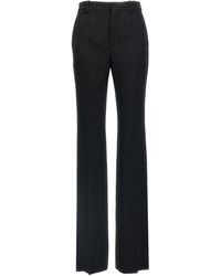 Saint Laurent - Flared Trousers - Lyst