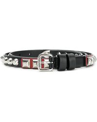 Prada - Studded Buckle Belt - Lyst