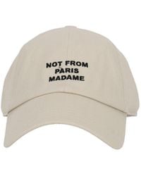 Drole de Monsieur - Mastic-Slogan-Kappe - Lyst