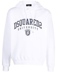 DSquared² - Sudadera Blanco - Lyst