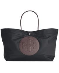 Tory Burch - Large 'Ella Twist' Polyamide Bag - Lyst