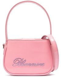 Blumarine - Crystal-Embellished Logo Tote Bag - Lyst