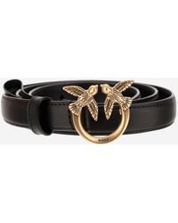 Pinko - Love Berry Leather Belt - Lyst