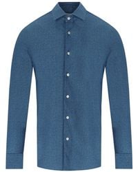 ARCHIVIUM - Denim Effect Shirt - Lyst