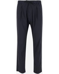 Herno - Stretch Broek Van Technische Stof - Lyst