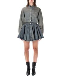 Haikure - Shila Ziggy Denim Dress - Lyst