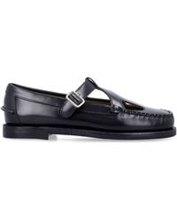 Sebago - Flache Schuhe Schwarz - Lyst