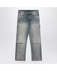 Amiri - Washed Jeans With Decorative Panel - Lyst