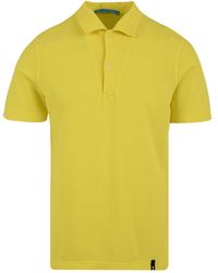 Drumohr - T Shirts En Polos Geel - Lyst