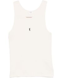 Saint Laurent - Cassandre Tank Top - Lyst