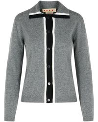 Marni - Wool Cardigan - Lyst