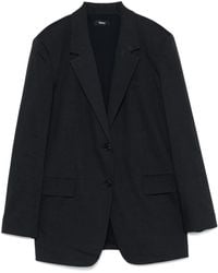 Theory - Blazer À Simple Boutonnage - Lyst