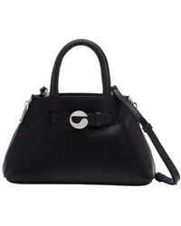 Coperni - Mini-Datentasche Leder Schwarz - Lyst