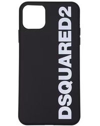 DSquared² - Porta Iphone Iphone 11 Pro Max Uomo Termoplastica Nero - Lyst