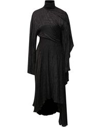 Balenciaga - Silk Dress - Lyst