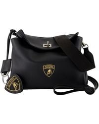 Balenciaga - Zwarte Leren Kleine Schoudertas - Lyst
