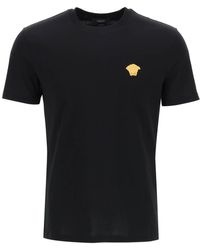 Versace T-Shirt mit Medusa - Schwarz