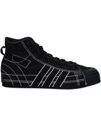 Y-3 - Y3 Sneaker Yamamoto Bel Tessuto Uomo Nero/Bianco - Lyst