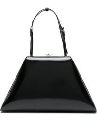 Prada - Patent-Leather Tote Bag - Lyst